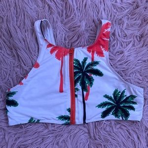 Blooming jelly swim top